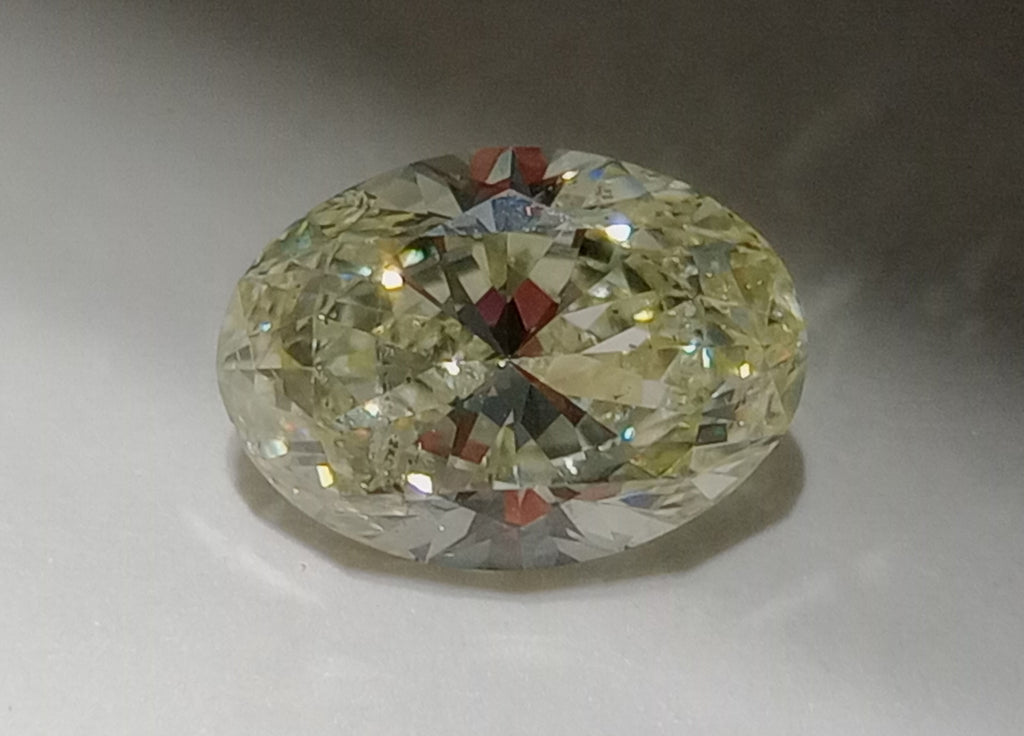 1.50 CT IGI Oval Cut Natural Diamond L SI2