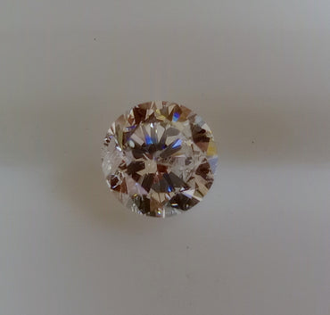 0.98 CT Natural Round Brilliant E-F I2 Open Culet