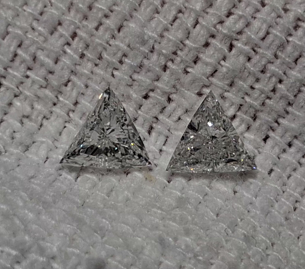 Parcel of 2 Matching Trillion diamonds HI I1 0.67 CTW