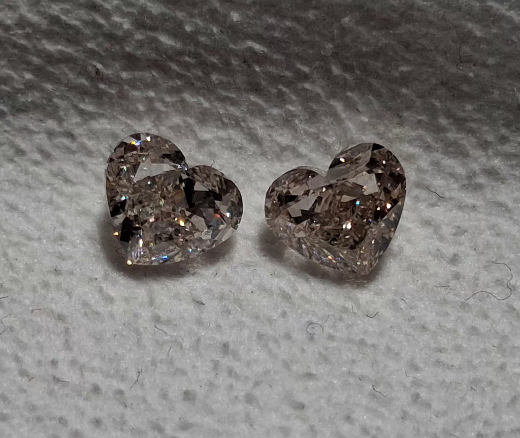 GIA 1.92 CTW Natural Heart Modified Brilliant Match OP-UV VS1-VS2