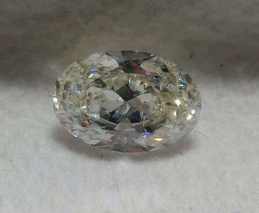 2.00 CT HRD Oval Shaped Natural Diamond J SI2