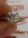 EST 0.70CT Natural Center Old Euro Ring I-K VS
