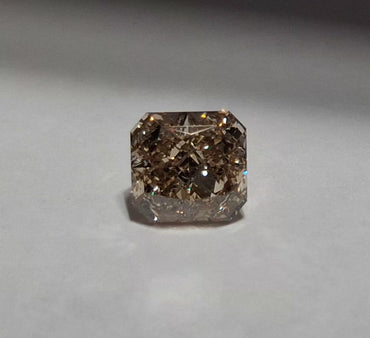 GIA 1.17 CT Natural Radiant Fancy Light Brown VS2