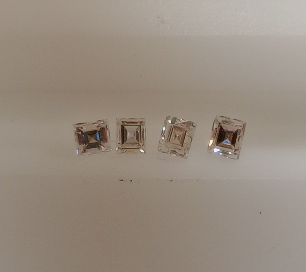 0.40 TCW White VS Square Baguette Parcel AVG .10 362PPC