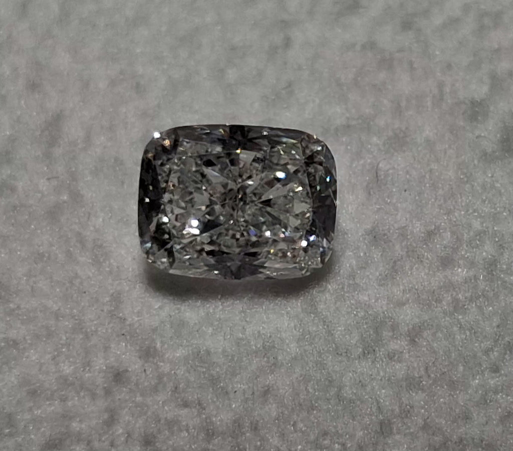 GIA 1.01 CT Natural Long Cushion G SI1 XX