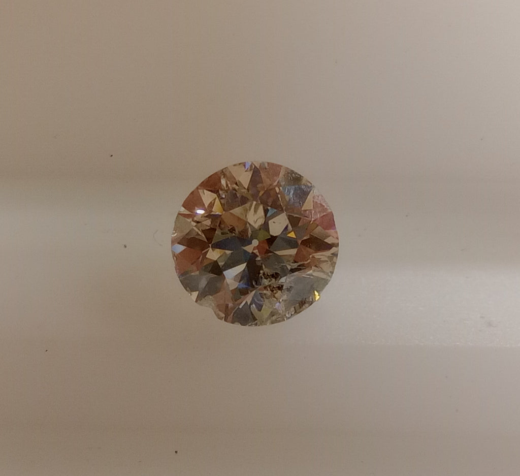 1.40 CT Natural Old European Cut HI I2