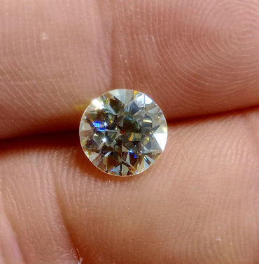 1.78 CT Natural Old European Cut Diamond, Fancylike Yellowish, VS1