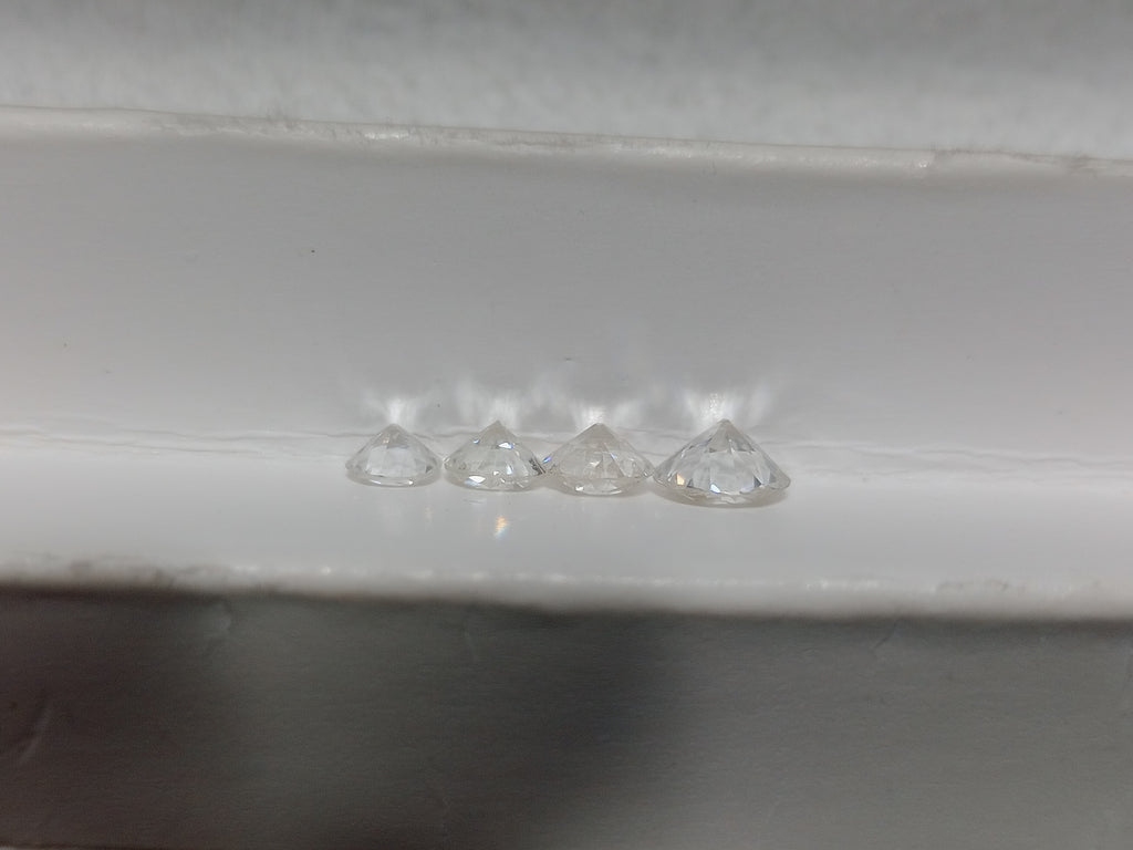 1.15 CTTW Old European Cut Natural Diamonds(4) G+ SI+