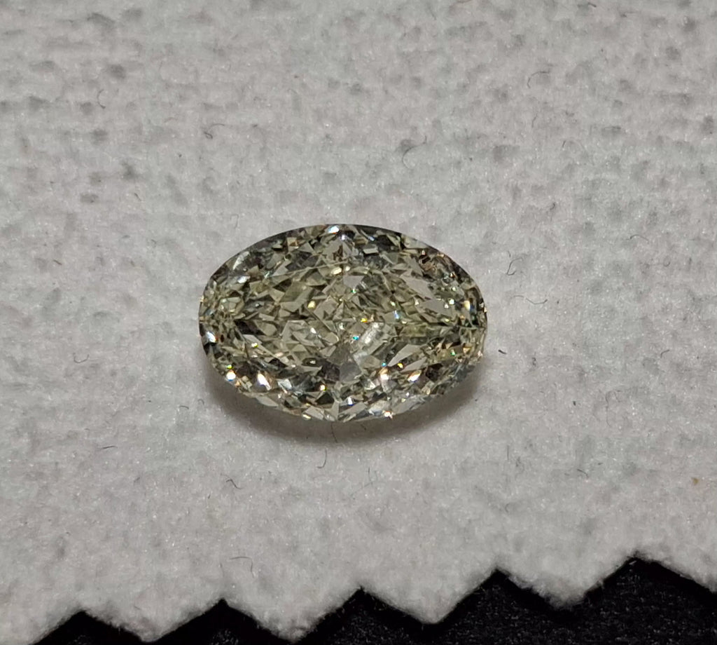 GIA 1.40 CT Natural Oval Modified Brilliant ST VS2