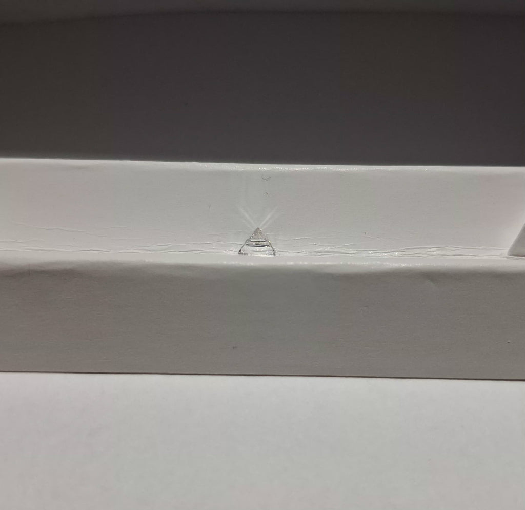 0.63 CT Natural Princess Cut G+ VS