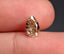 1.01 CT Natural Pear Cut Light Brown SI1