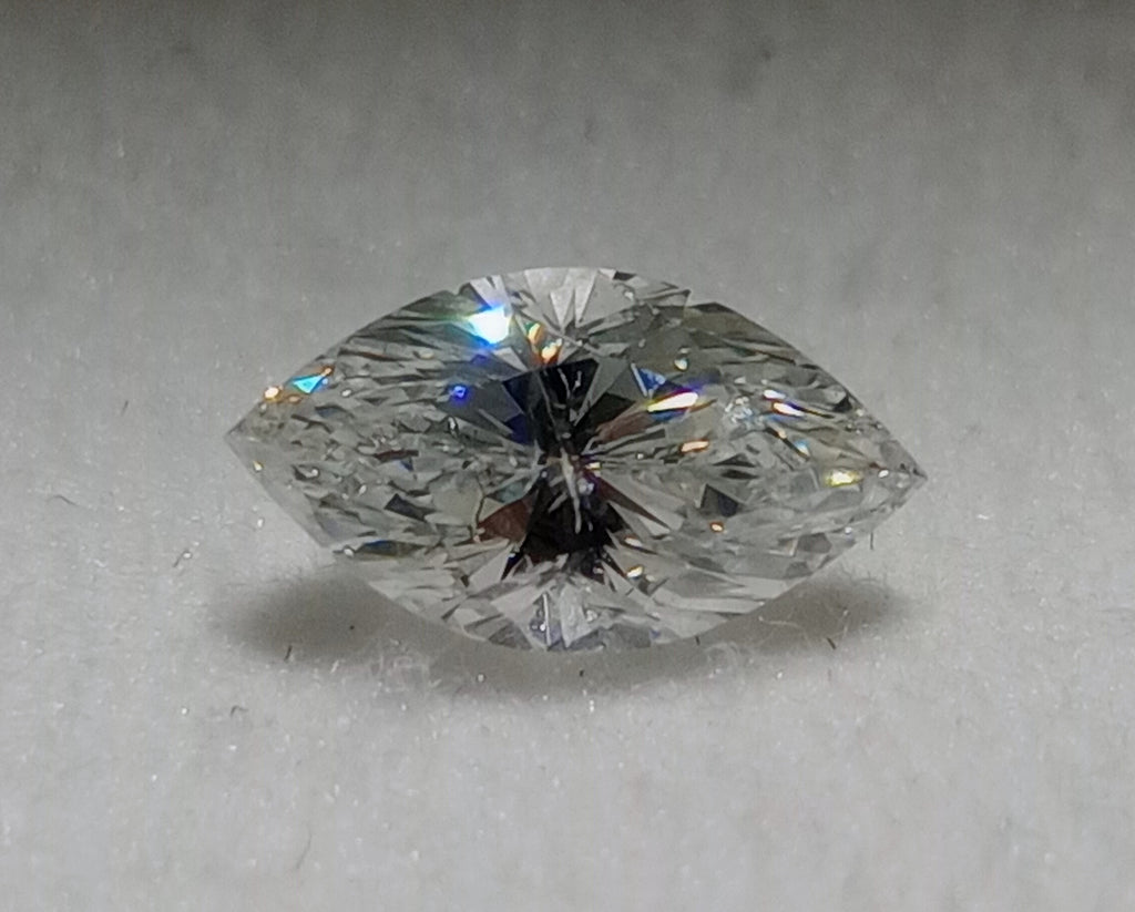 0.61 CT Marquise Cut Natural Diamond H-I I1