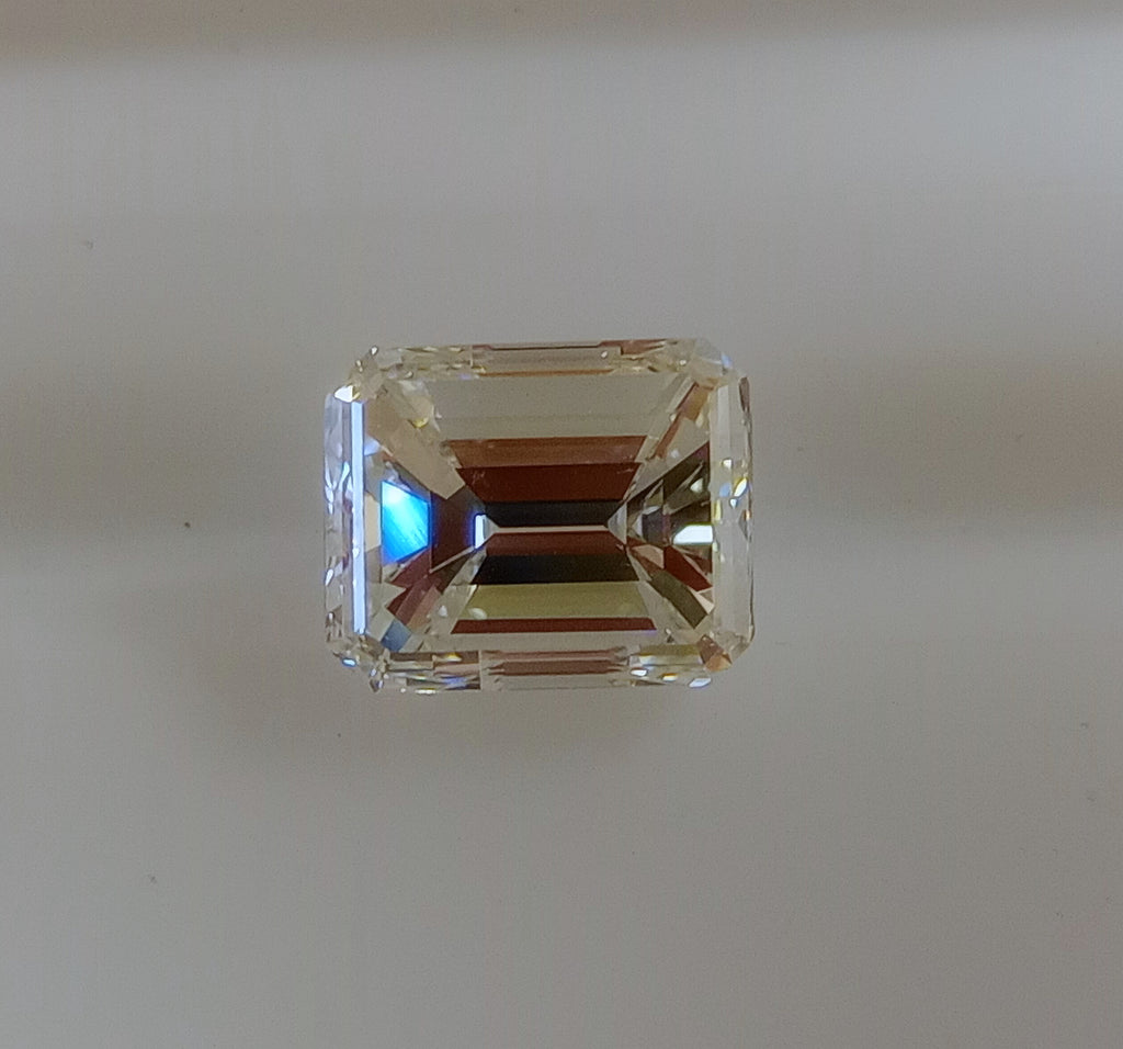 3.01 CT Natural Emerald Step cut  I VS2 EGL