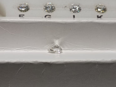 0.50 CT Pear Shape Natural Diamond G-H I1