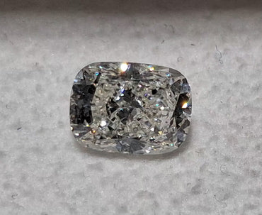 GIA 1.01 CT Natural Elongated Cushion Modified Brilliant I SI2 EX VG