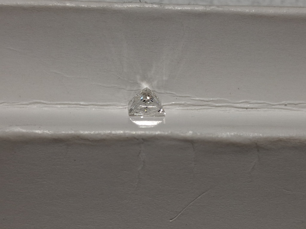 1/2 Carat Natural Princess Cut Diamond H I1