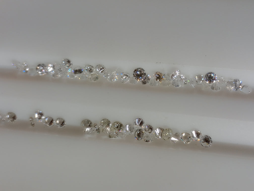 Natural Round Diamond Lot, SI-VS F-I Color 3.8 CTW (276 PC)