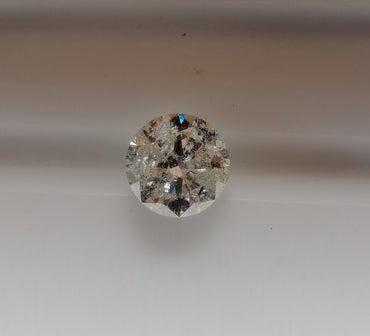 2.58 CT Natural Round Brilliant IJ I2-I3