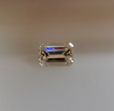 GIA 1.01 CT Natural Emerald Cut, H, SI2