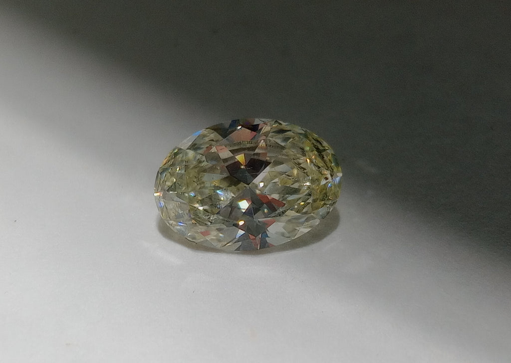 1.50 CT IGI Oval Cut Natural Diamond K SI2