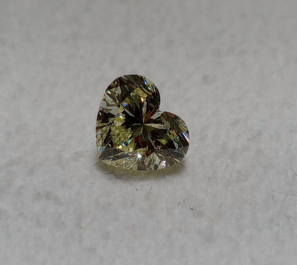 1.21 CT GIA Heart Shaped Natural Diamond S-T SI2