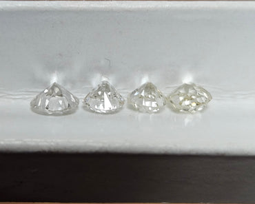 2.26 CTW Old European Cut Parcel x4 Stones SI2-I1 F-M