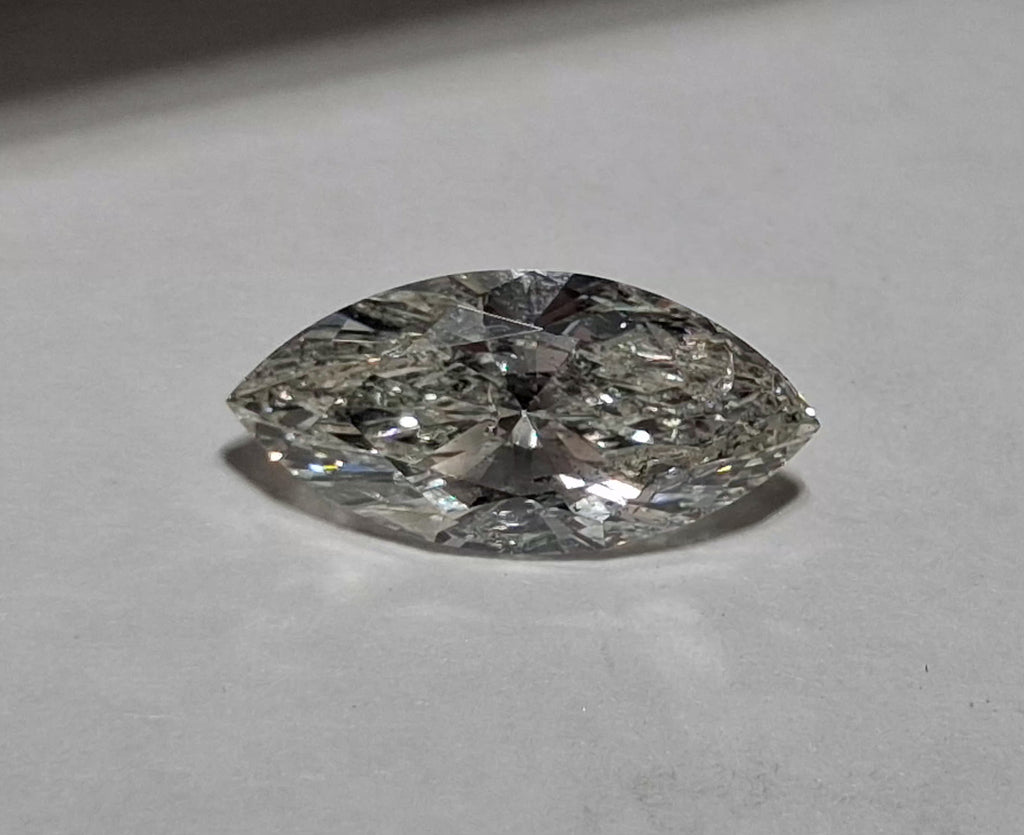 2.00 CT Natural Marquise Cut IJ I1-I2