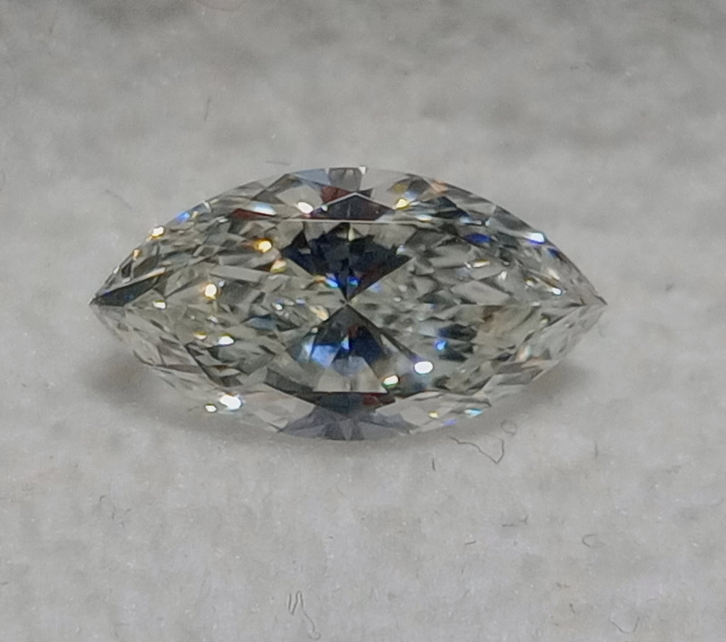 0.91 CT GIA Marquise Brilliant Natural Diamond J IF