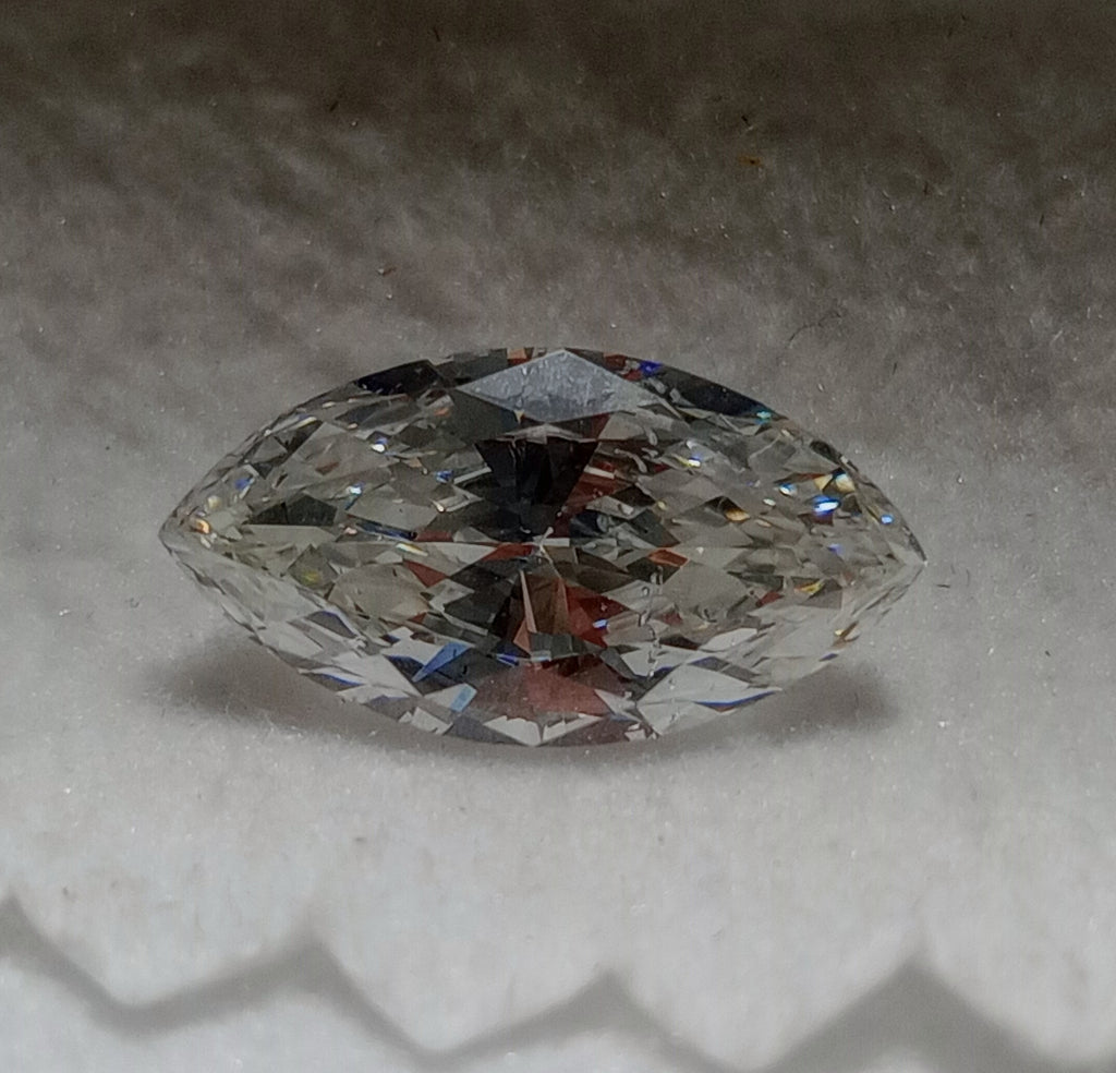 1.04 CT GIA Marquise Cut Natural Diamond I SI2