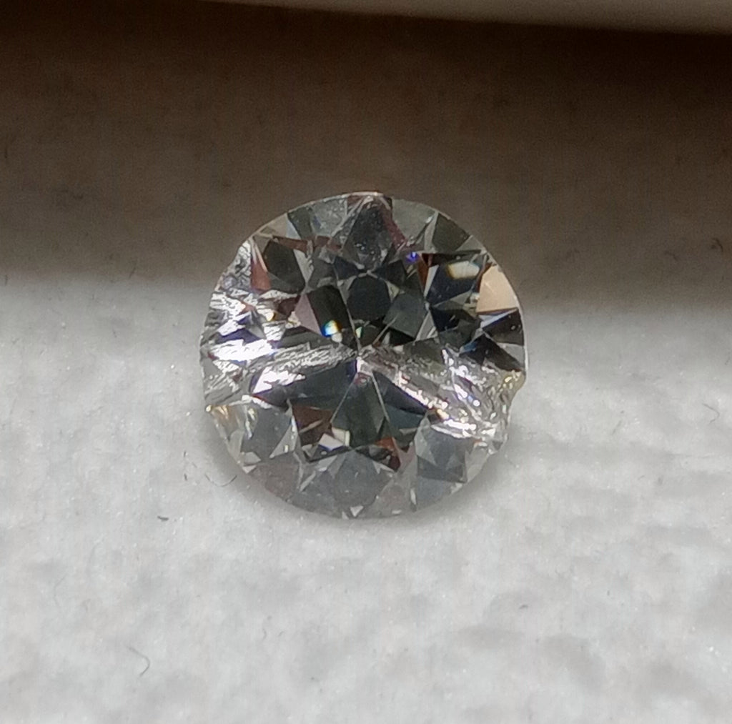 0.75 CT Old European Cut Natural Diamond I-J SI Broken