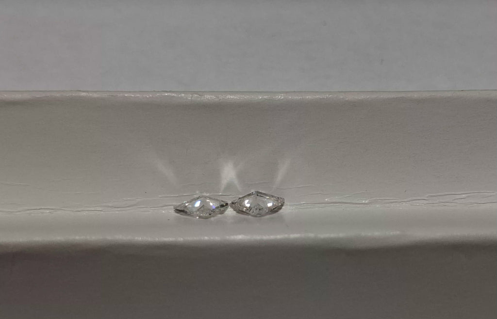 Parcel of 2 Matching Trillion diamonds HI I1 0.67 CTW