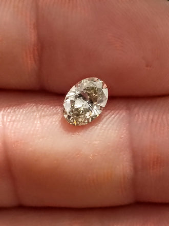GIA 1.12 CT Natural Oval Brilliant M SI2 EX VG