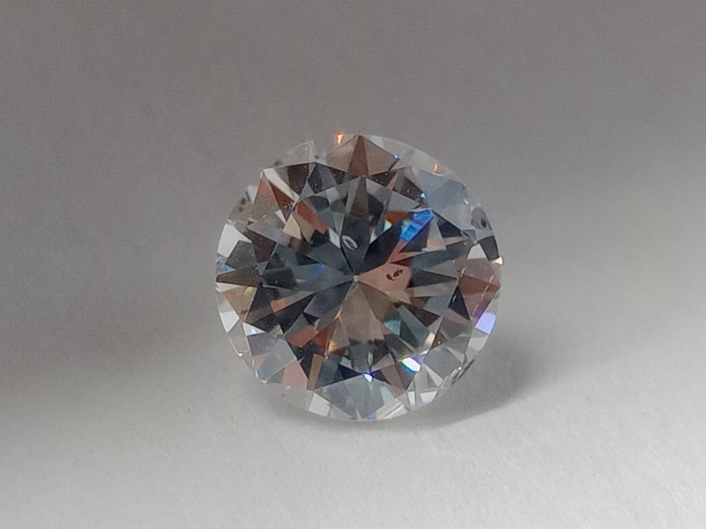 1.08 CT Round Brilliant Cut Diamond G-H I1-I2