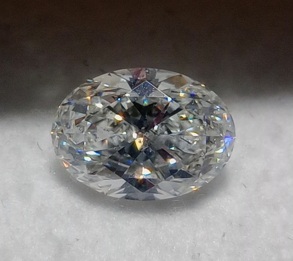 1.20 CT GIA Oval Brilliant Natural Diamond F I1