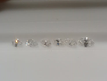 1.41 CTTW Marquise Cut Natural Diamonds (5) F-G VS-SI
