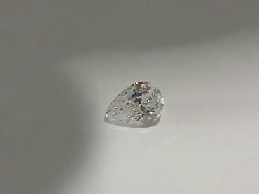0.53 CT Pear Shape Natural Diamond G-H SI2-I1