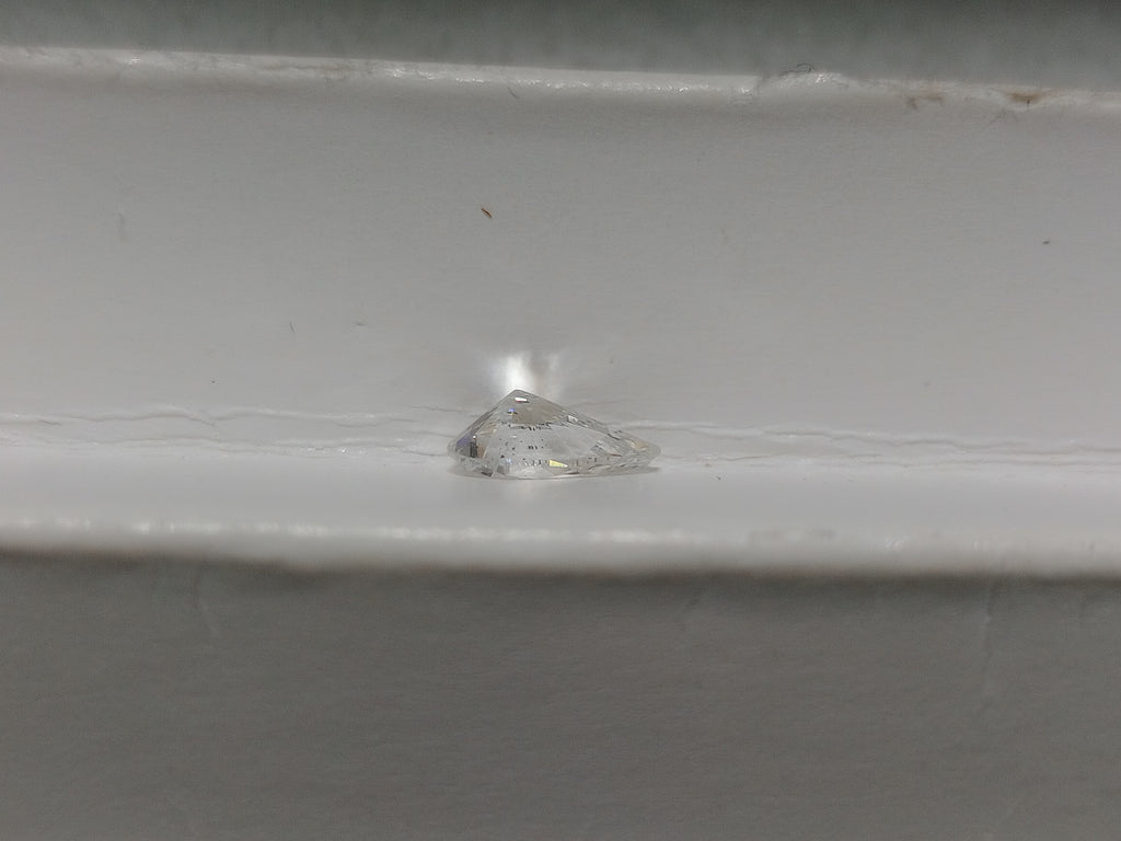 0.51 CT Pear Shaped Natural Diamond G-H I1