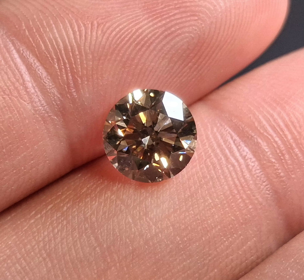 GIA XXX 2.00 CT Natural Round Brilliant W-X SI1