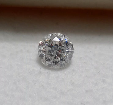 0.52 CT Round Brilliant Natural Diamond F-G I1-I2