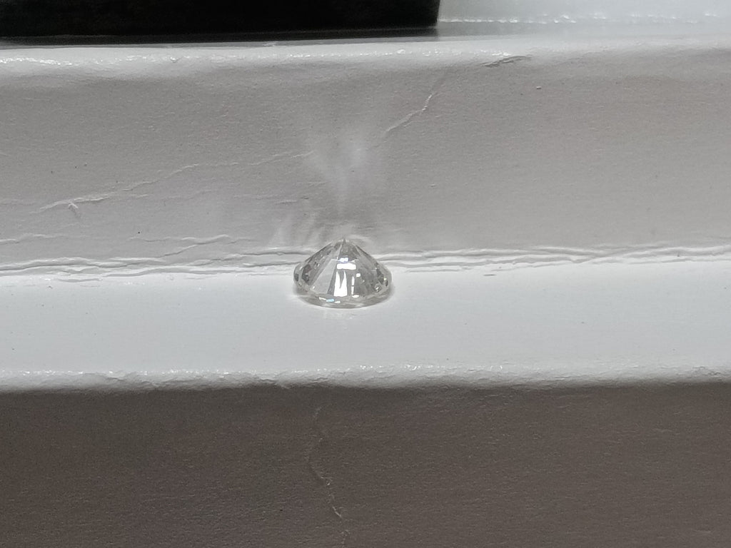 0.56 Ct Round Brilliant Natural Diamond G-I I1