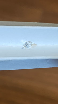 GIA 0.52 CT Natural Princess Cut E SI1