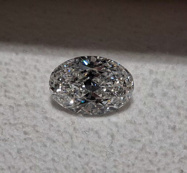 GIA 2.01 CT Natural Oval Brilliant F SI2 EX VG