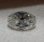 GIA 1.00 CT Natural Oval Brilliant F SI2 EX VG