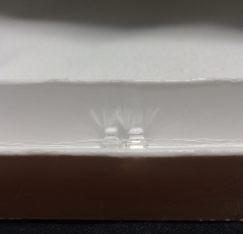 0.97 TCTW Square Brilliant Natural Diamond H-I VS