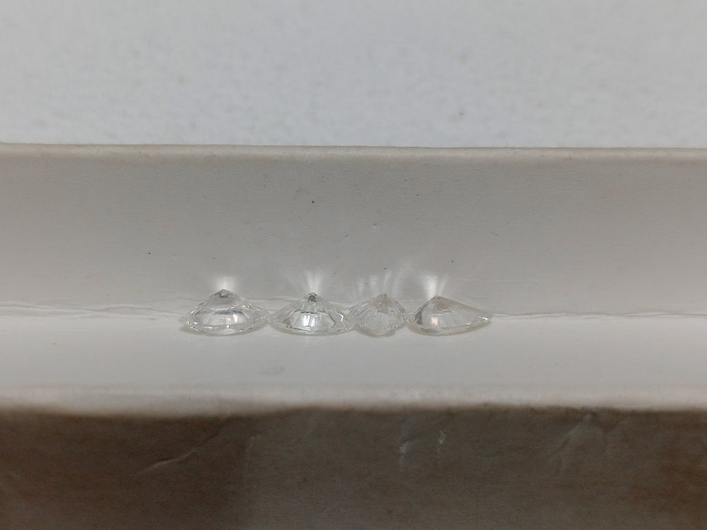 1.31 CTTW Fancy Cut Natural Diamonds Mix (4) G-H-I SI1+