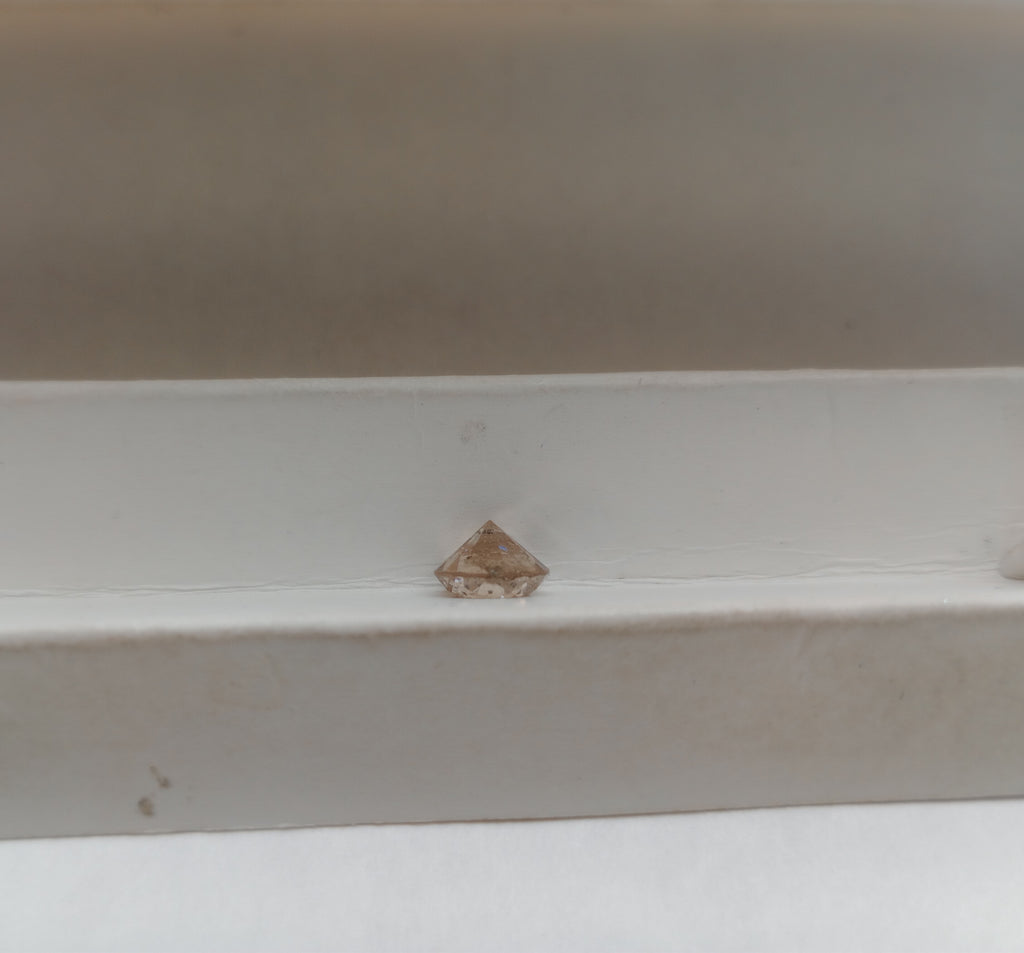 1.18 CT Round Brown Natural Diamond I2-I3