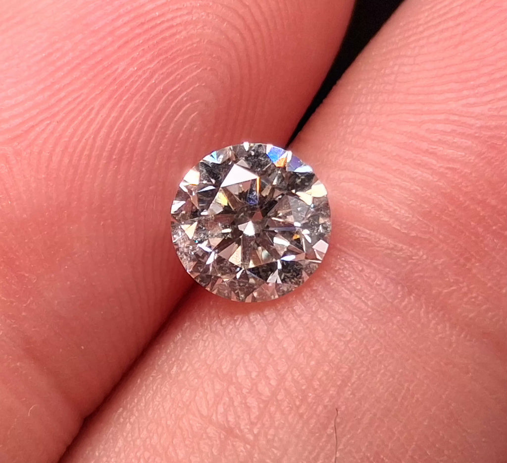 1.27 CT Natural Round Brilliant JK I1-I2