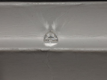 0.72 CT Natural Princess Cut GH VS2-SI1