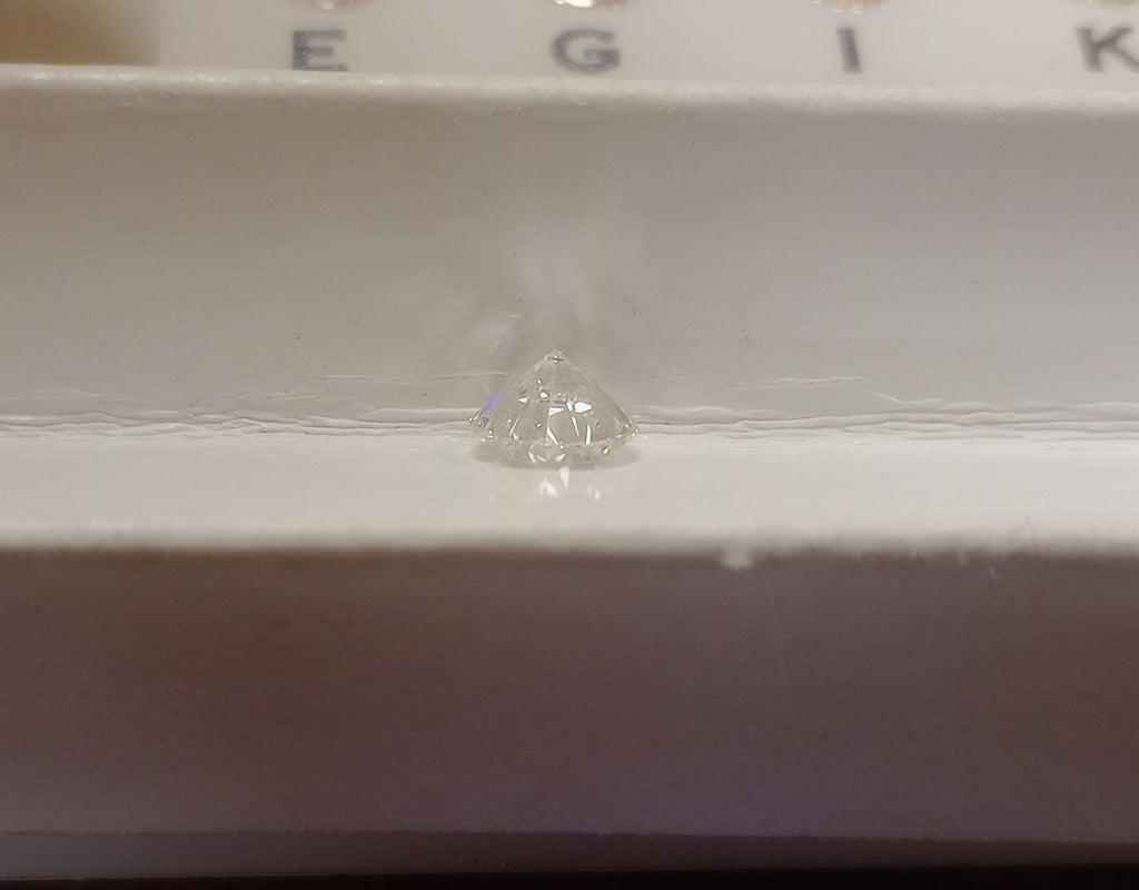 0.77 Round Brilliant Natural diamond I I1 GIA