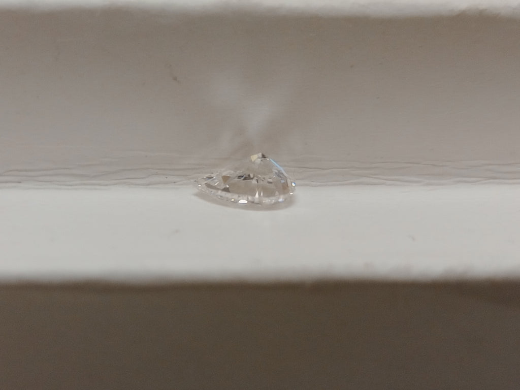 0.51 CT Natural Pear Shape H-I I1